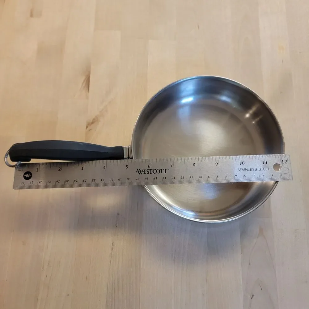 Farberware 7” Frying Pan Aluminum Clad Stainless Steel No Lid